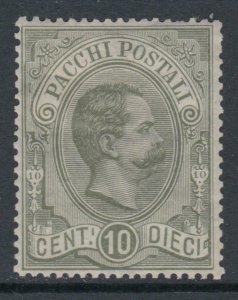 ITALY - 1884 Umberto I Pacchi (parcels) Sassone n.1 cv 390$ SUPER CENTERED MH*