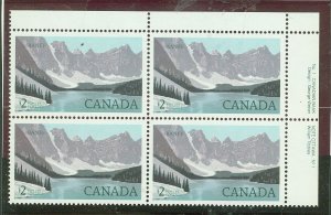Canada #936  Plate Block