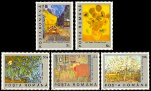 Romania 1991 Scott #3634-3638 Mint Never Hinged