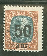 Iceland #138 Used Single (King)