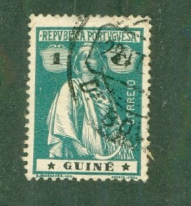 PORTUGUESE GUINEA 155 USED CV $4.50 BIN $2.25