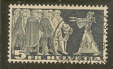 Switzerland   Scott 245   Diet of Stans   Used