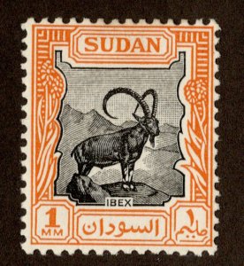 Sudan Scott 98 Unused hinged.