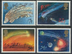 GB SG 1312 - 1315  SC# 1133-1136 Mint Never Hinged - Halley's Comet