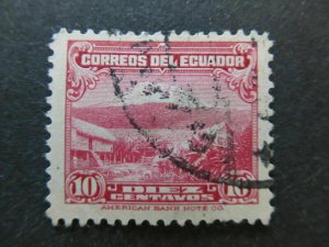 1934-45 A4P45F29 Ecuador 10c Used-