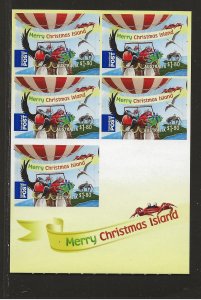 CHRISTMAS ISLAND SC# 522a   VF/MNH