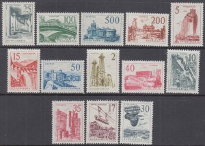 YUGOSLAVIA Sc # 511-24 CPL VLH, BUT MISSING #521 LOWVALUE - VARIOUS INDUSTRIES