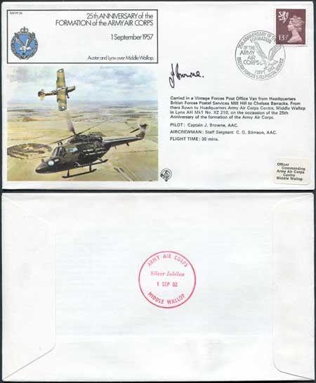 FF39b 25th Ann of the Formation of the Army Air Corps Pilot Signed