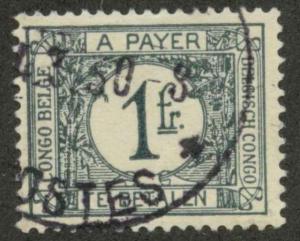 Belgian Congo J7 Used VF H