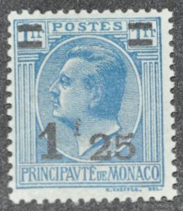 DYNAMITE Stamps: Monaco Scott #98  MNH