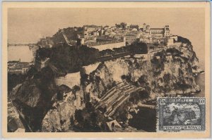 51452 - MONACO - POSTAL HISTORY: MAXIMUM CARD - ARCHITECTURE-