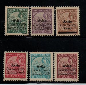 Macao C1-C6 Set Mint Never Hinged