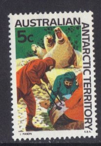 Australian Antarctic Territory #L11 MNH  1966  5c  Seals