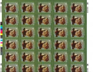 JDS10 Junior Duck Stamp. 2002 Full Sheet of 30 MNH. #02 JDS10FS