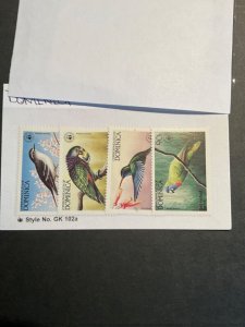 Stamps Dominica Scott 827-30 never hinged