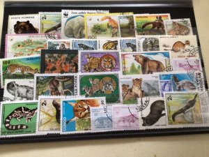 Wild Animals from around the world stamps A6920