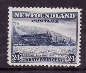 Newfoundland-Sc#264- id8-unused no gum 24c Loading Ore-1941-44-