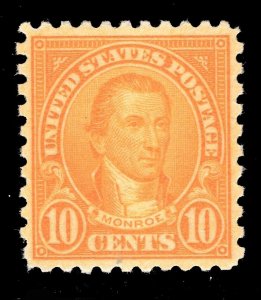 MOMEN: US STAMPS #591 MINT OG NH VF/XF LOT #81551*