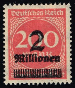 Germany #269 Numeral - Surcharged; MNH