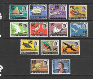 PITCAIRN #72-84  MNH