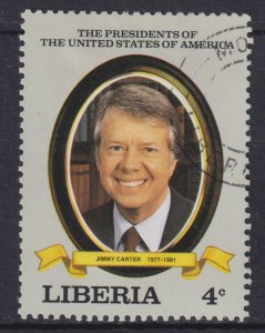 Liberia 933 American Presidents 1982