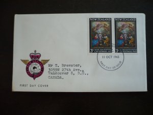 Postal History - New Zealand - Scott# 374 - First Day Cover