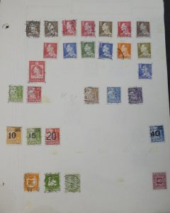 EDW1949SELL : DENMARK Nice collection on pages with many Better. Good Starter