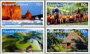 293419 MNH NUEVA CALEDONIA 2012 TURISMO