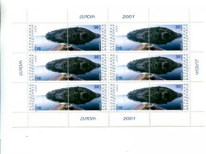 Macedonia 2001 Europa mini sheet   Mint VF NH