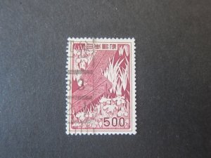 Japan 1955 Sc 609 set FU