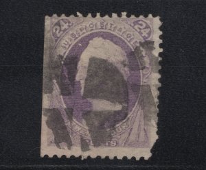 US Stamp Scott #153 Used WITH FAULTS SCV $220