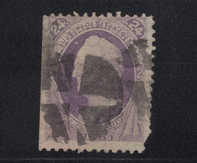 US Stamp Scott #153 Used WITH FAULTS SCV $220