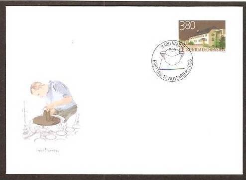 Liechtenstein 2008 Art Architecture Building Pottery FDC # 7921