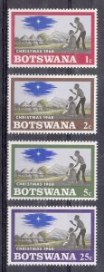 Botswana Scott #47-50 MH