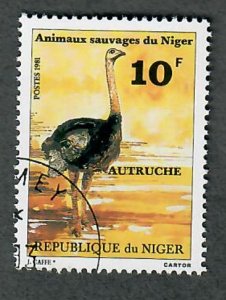 Niger #537 Ostrich used single