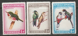 Dominican Republic 1964 Sc 602-4 set MNH**