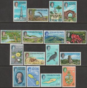 EDSROOM-17079 St Kitts & Nevis 145-160 MNH 1963 CV$21.95