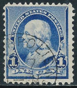 U.S., Sc #219, 1c Used