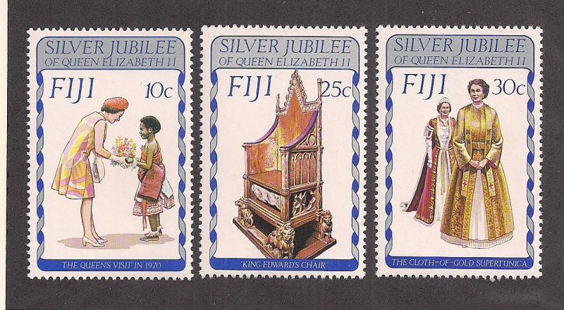 FIJI SC# 371-3 F-VF MNH 1977