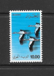 BIRDS - ALGERIA #C19 MNH