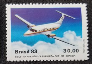 *FREE SHIP Brazil Aeronautics Industry 1983 Aviation Airplane (stamp) MNH