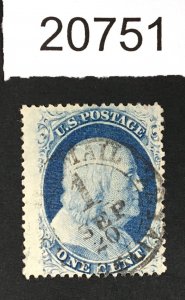 MOMEN: US STAMPS # 24 USED RELIEF C LOT # 20751