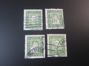 Denmark 1924 Sc 164-67 FU