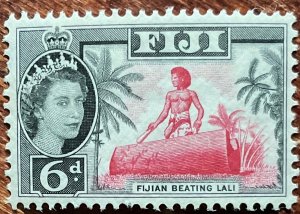 Fiji #168 MNH Fijian Beating Lali L23