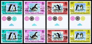 British Antarctic Territory Scott 72-75 Gutter Pairs (1979) Mint NH XF C