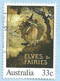 Australia #960A 33c Elves & Fairies