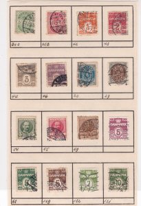 Denmark Stamps Page Ref 31775