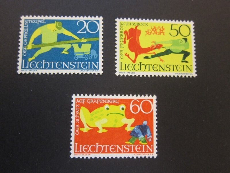 Liechtenstein 1969 Sc 458-60 set MNH