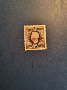 Stamps Madeira Scott 6 hinged