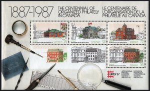 SC#1125A Capex '87 International Stamp Exhibition Souvenir Sheet (19...